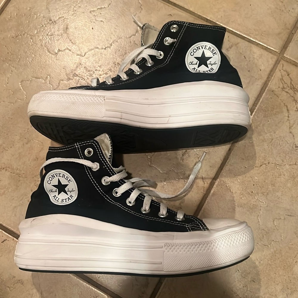 Converse platform sneakers